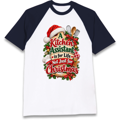 Kitchen Assistant Raglan T-Shirt