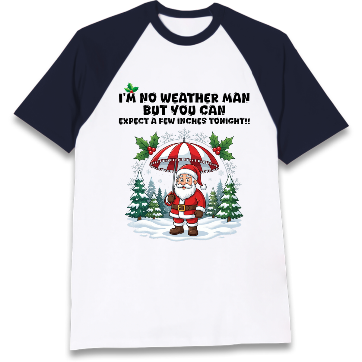 Christmas jumper Raglan T-Shirt