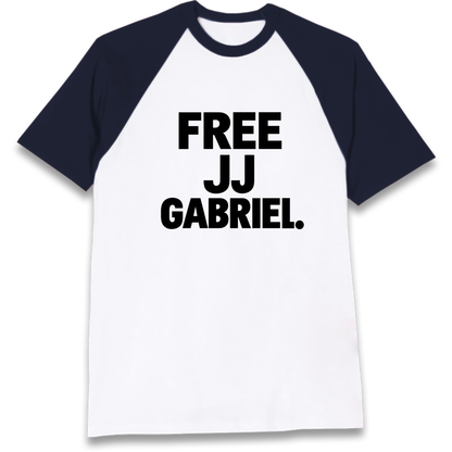 Free JJ Gabriel Leaving Man Utd Raglan T-Shirt