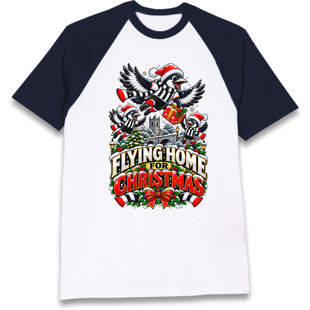 Maidenhead Christmas Raglan T-Shirt