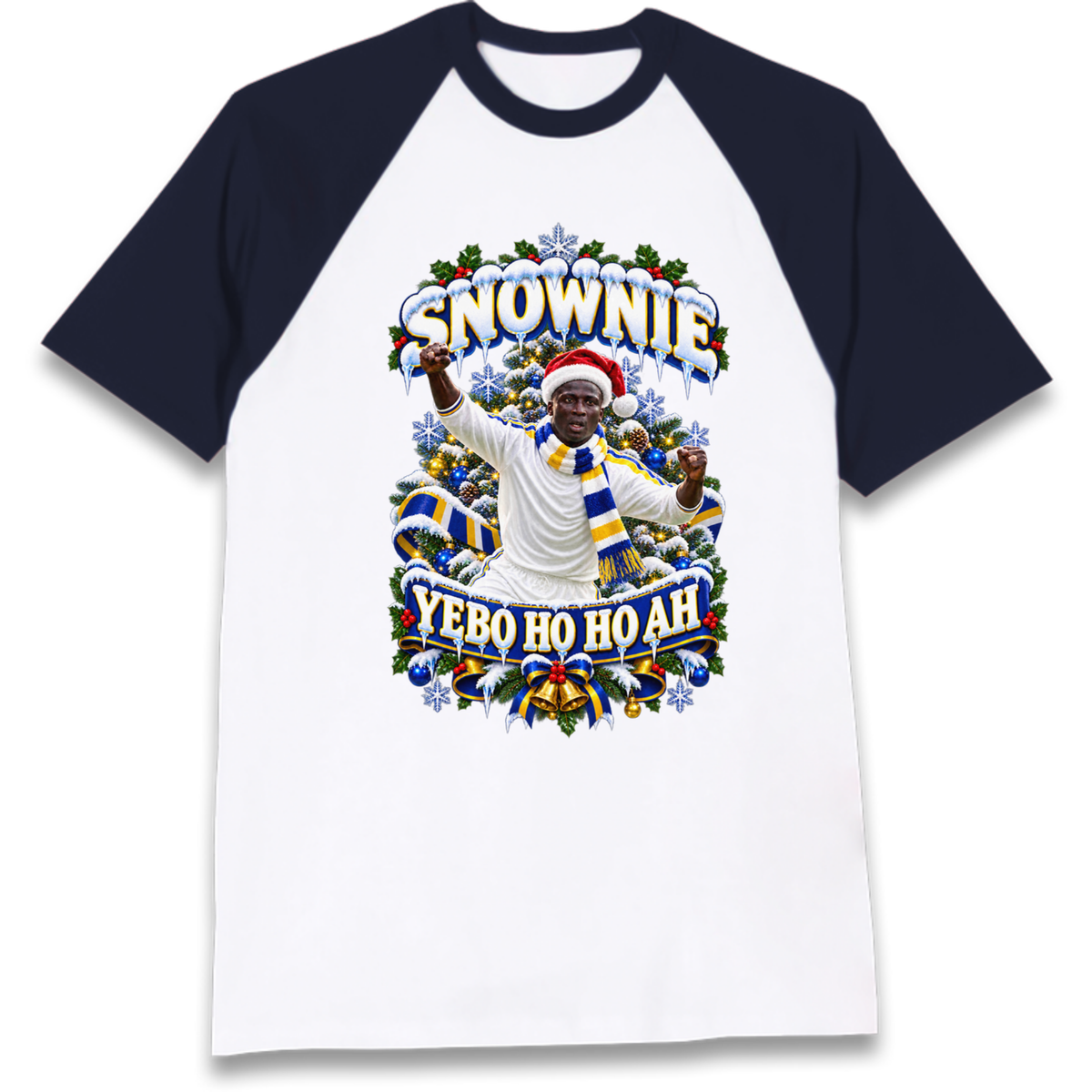 Leeds Christmas Raglan T-Shirt