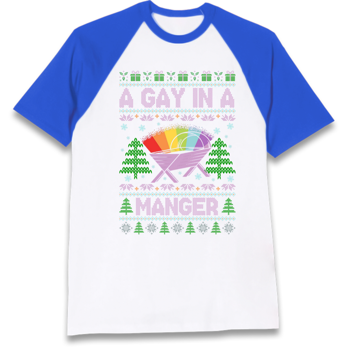 Pride Holiday Clothing Raglan T-Shirt