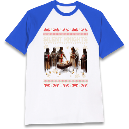 Silent Knights Gift Raglan T-Shirt
