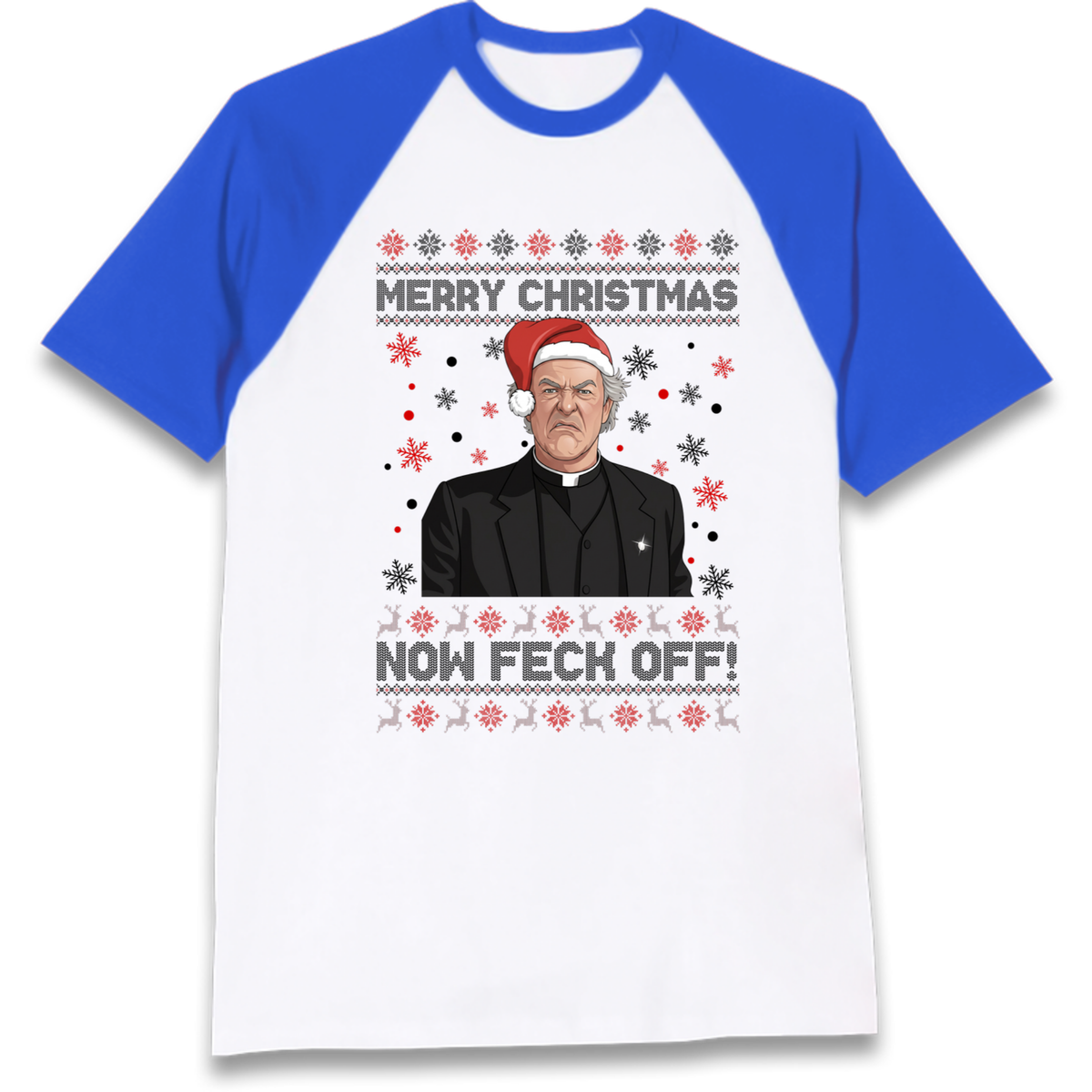 Christmas jumper Raglan T-Shirt