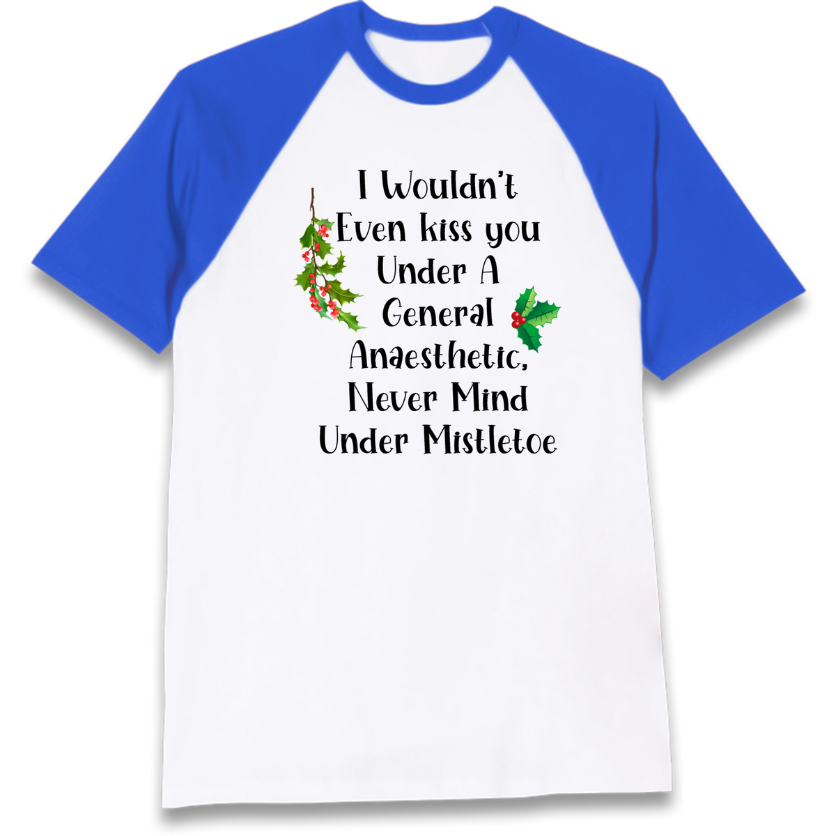Cheeky Festive Slogan Raglan T-Shirt