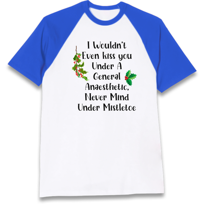 Cheeky Festive Slogan Raglan T-Shirt