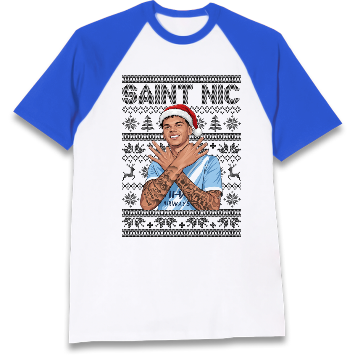 Saint Nic Raglan T-Shirt
