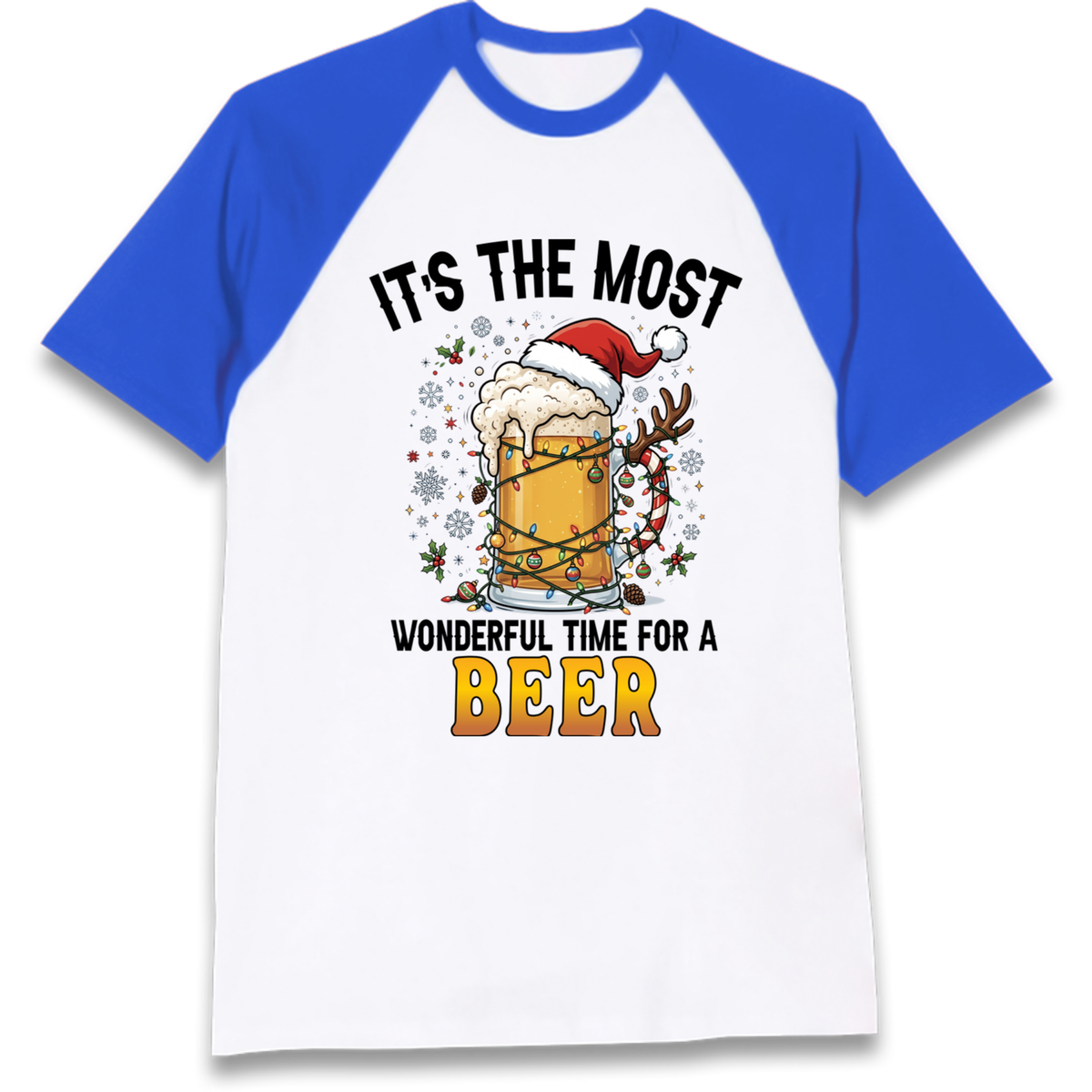 Tee Festive Pub Outfit Raglan T-Shirt