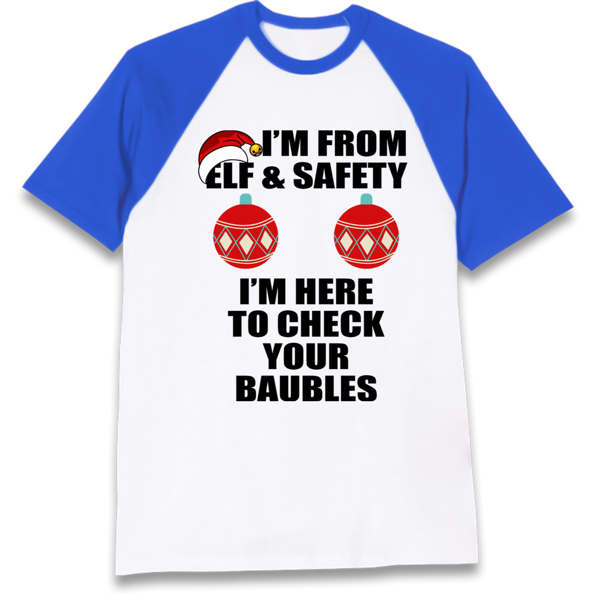 Christmas jumper Raglan T-Shirt