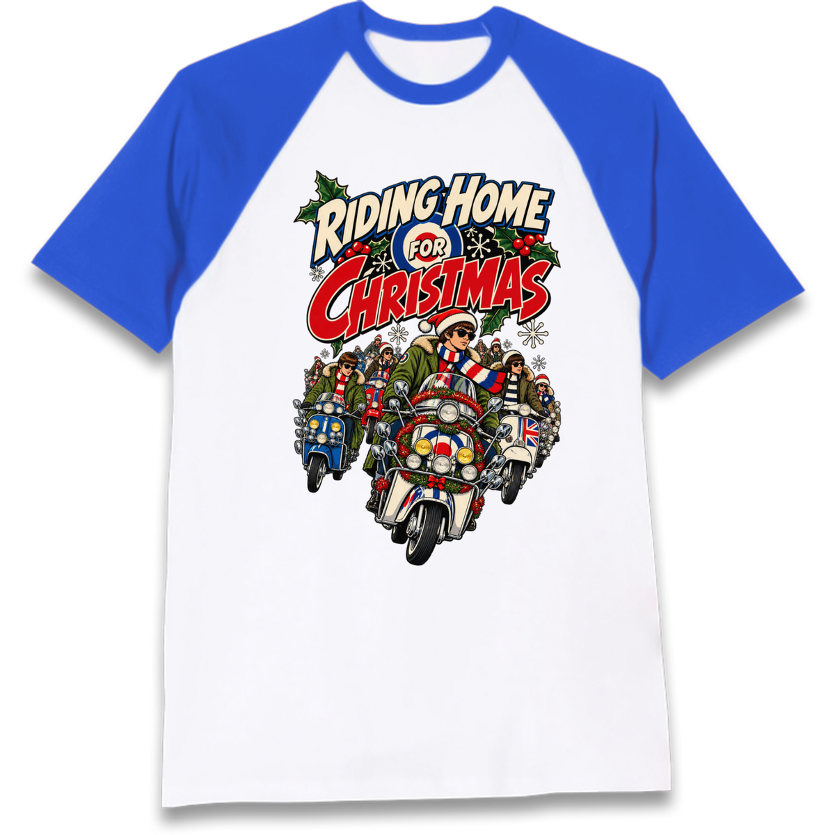 MOD Christmas Raglan T-Shirt