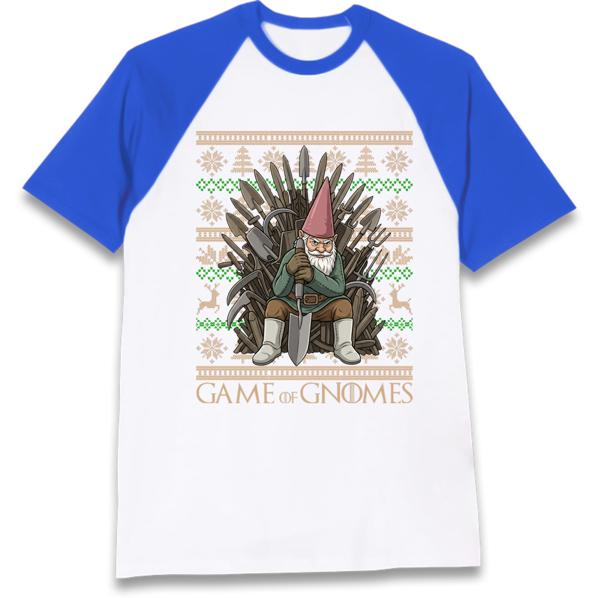 Christmas jumper Raglan T-Shirt