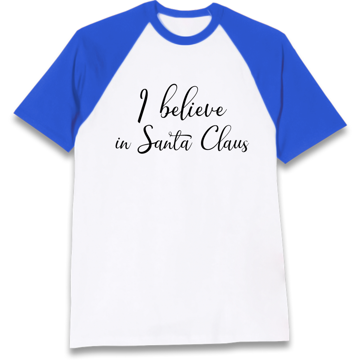 Santa Faith Gift Raglan T-Shirt