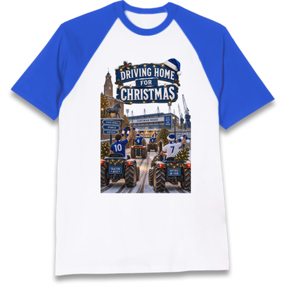 Ipswich Town Christmas Raglan T-Shirt