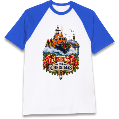 RNLI Christmas Raglan T-Shirt