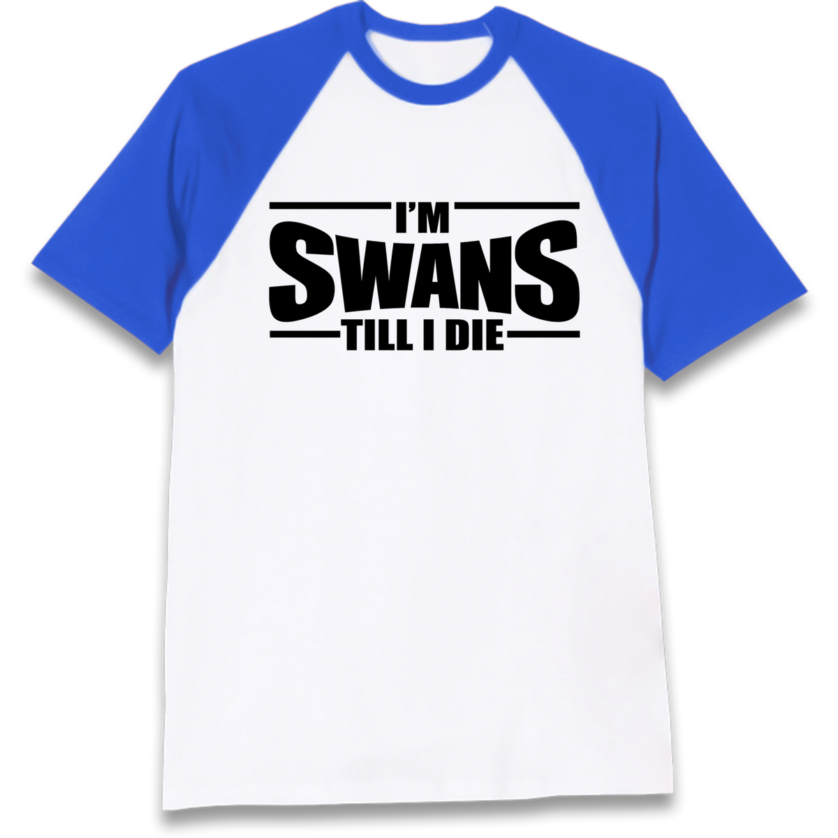 Swansea City Football Raglan T-Shirt
