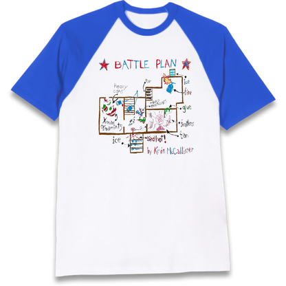 home alone battle plan Raglan T-Shirt