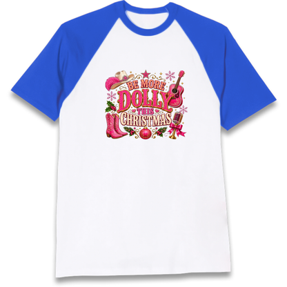 Dolly Parton Christmas Raglan T-Shirt