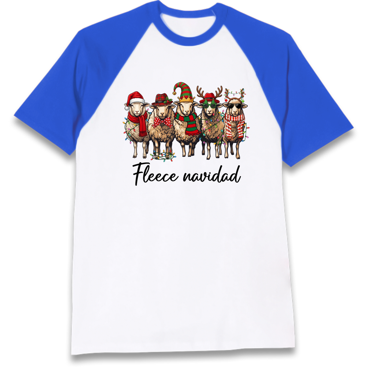 Christmas jumper Raglan T-Shirt