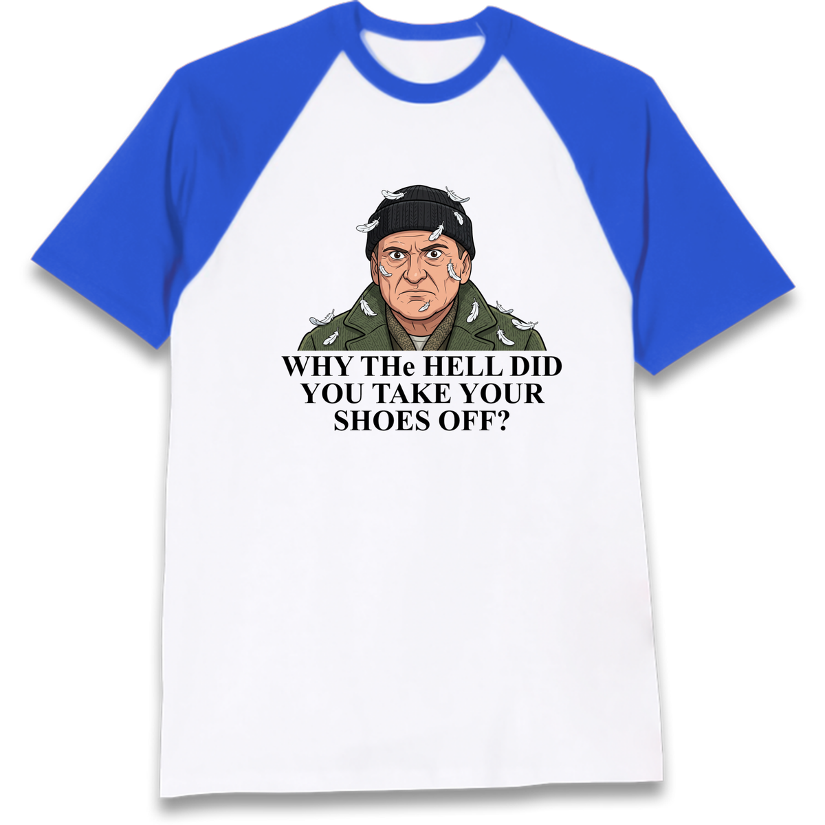 Harry Home Alone Christmas Raglan T-Shirt