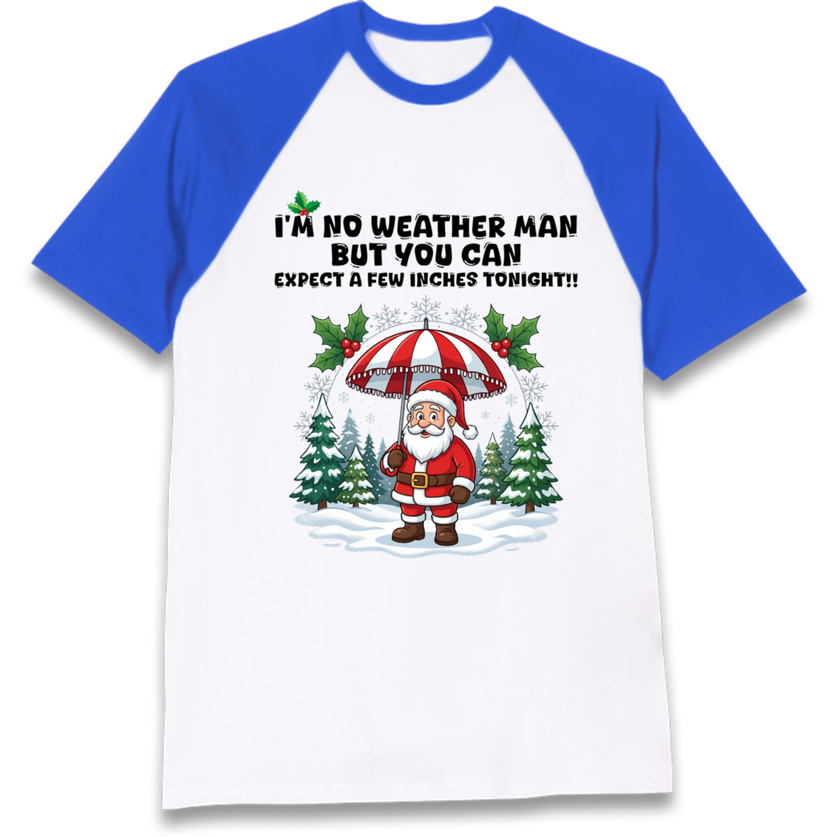 Christmas jumper Raglan T-Shirt