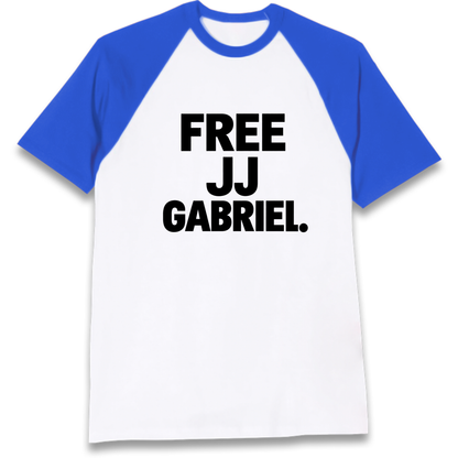 Free JJ Gabriel Leaving Man Utd Raglan T-Shirt