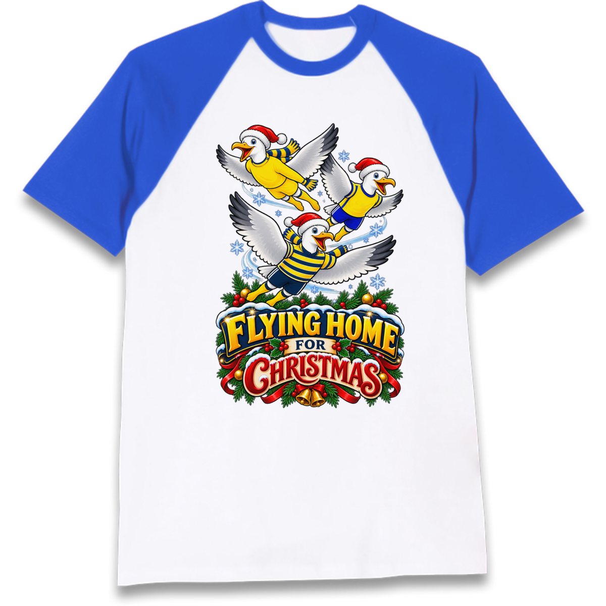Torquay United Christmas Raglan T-Shirt