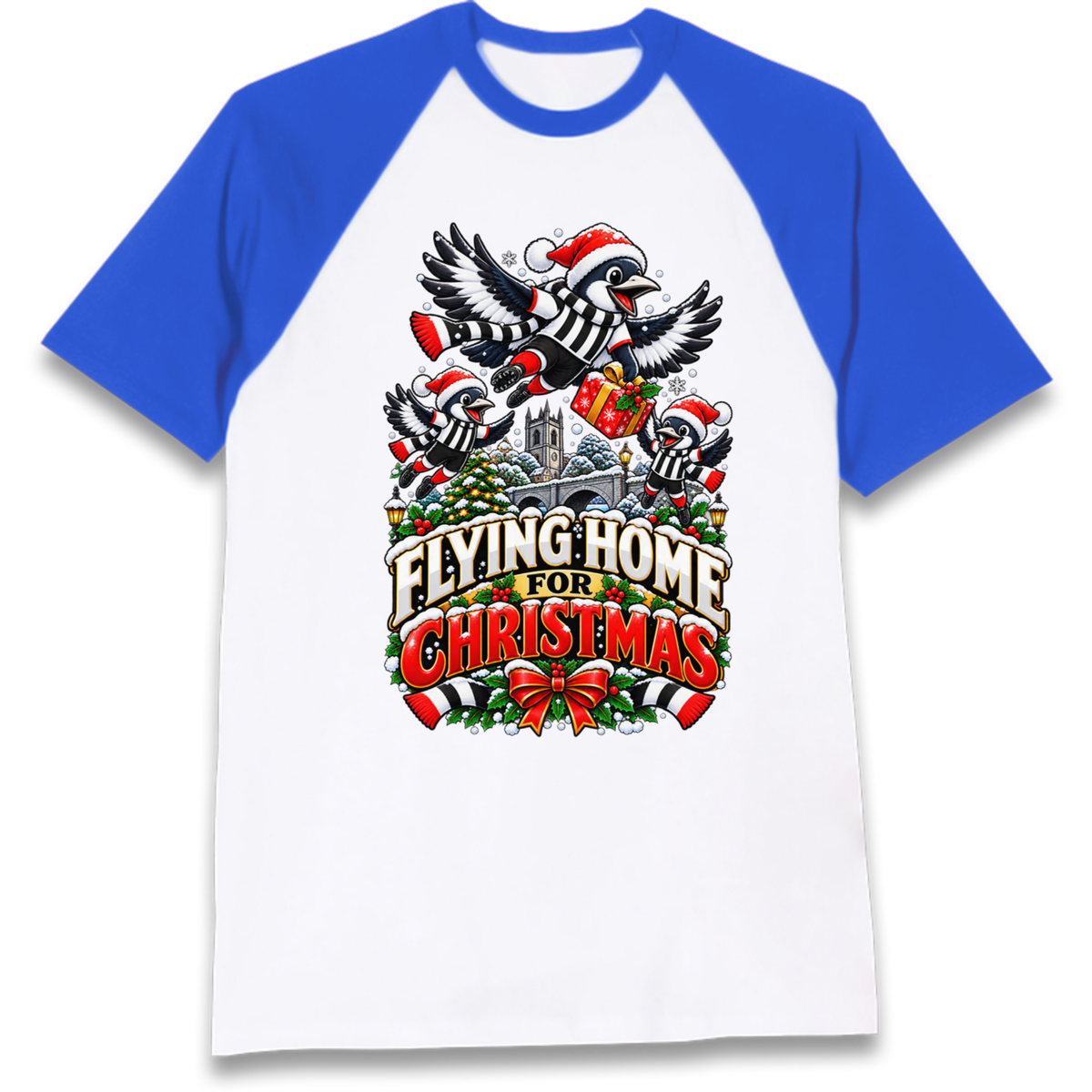 Maidenhead Christmas Raglan T-Shirt