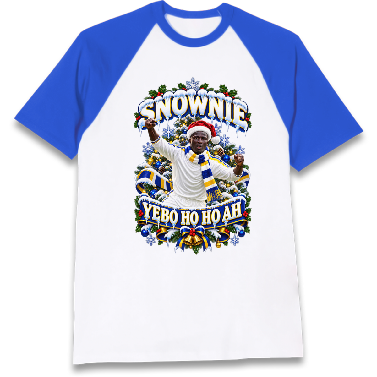 Leeds Christmas Raglan T-Shirt