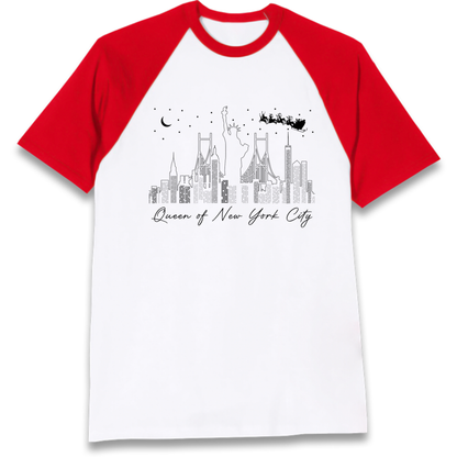 Queen Of New York City Raglan T-Shirt