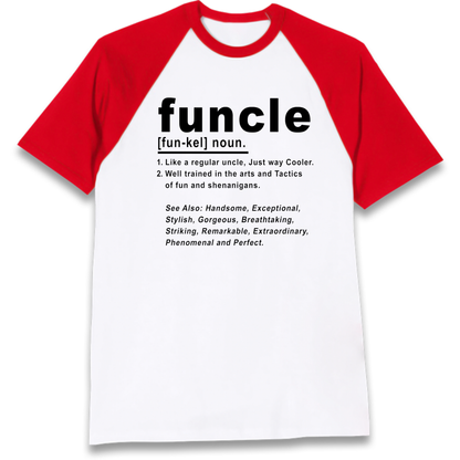 Funcle Raglan T-Shirt