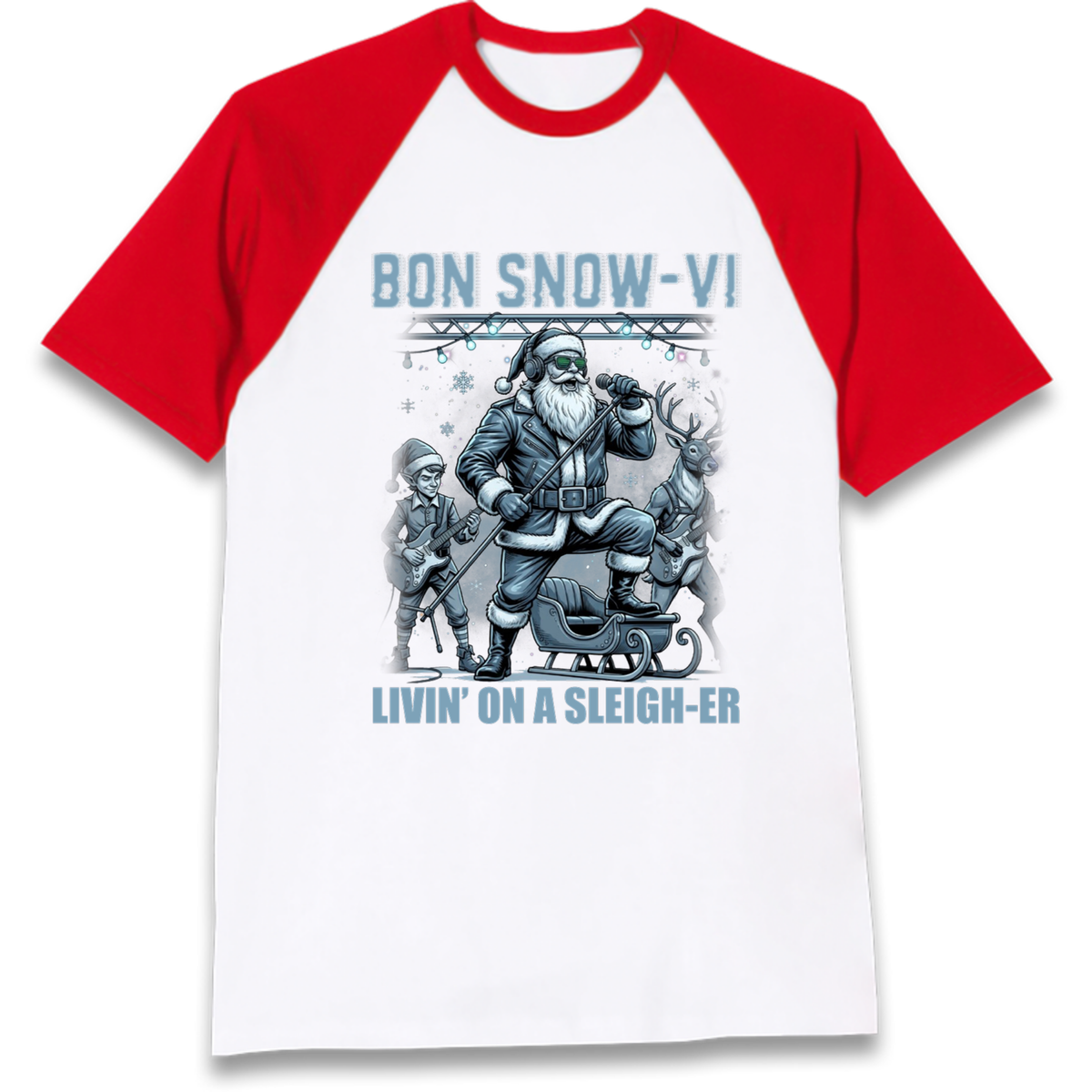 Christmas jumper Raglan T-Shirt