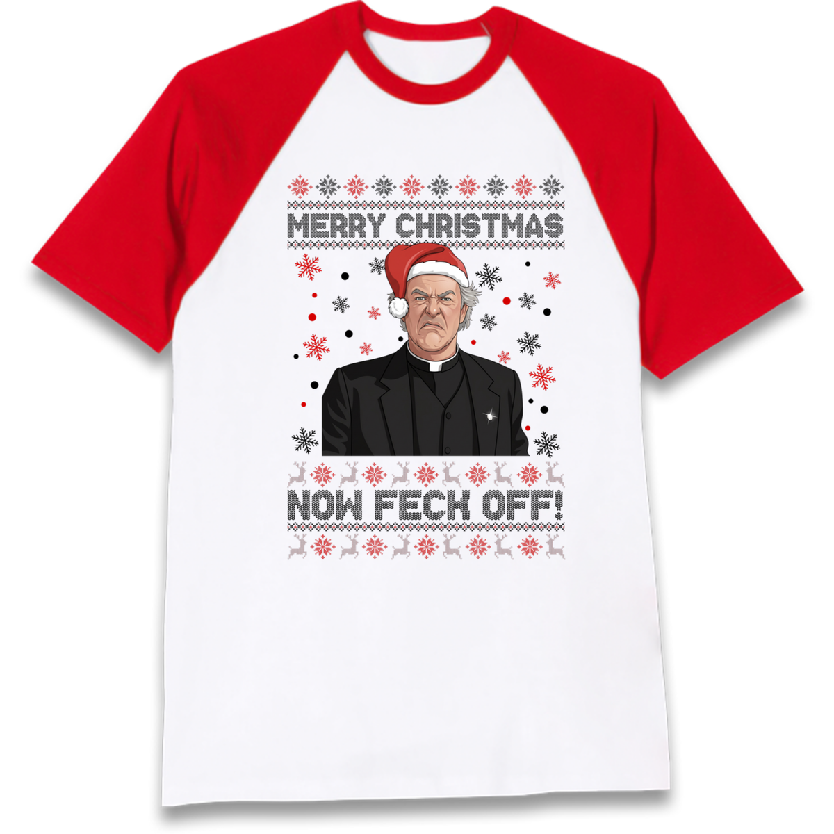 Christmas jumper Raglan T-Shirt
