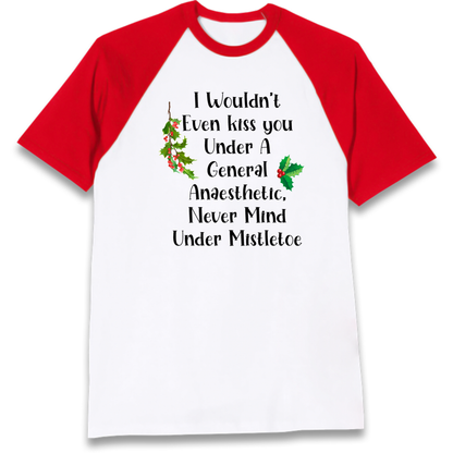Cheeky Festive Slogan Raglan T-Shirt