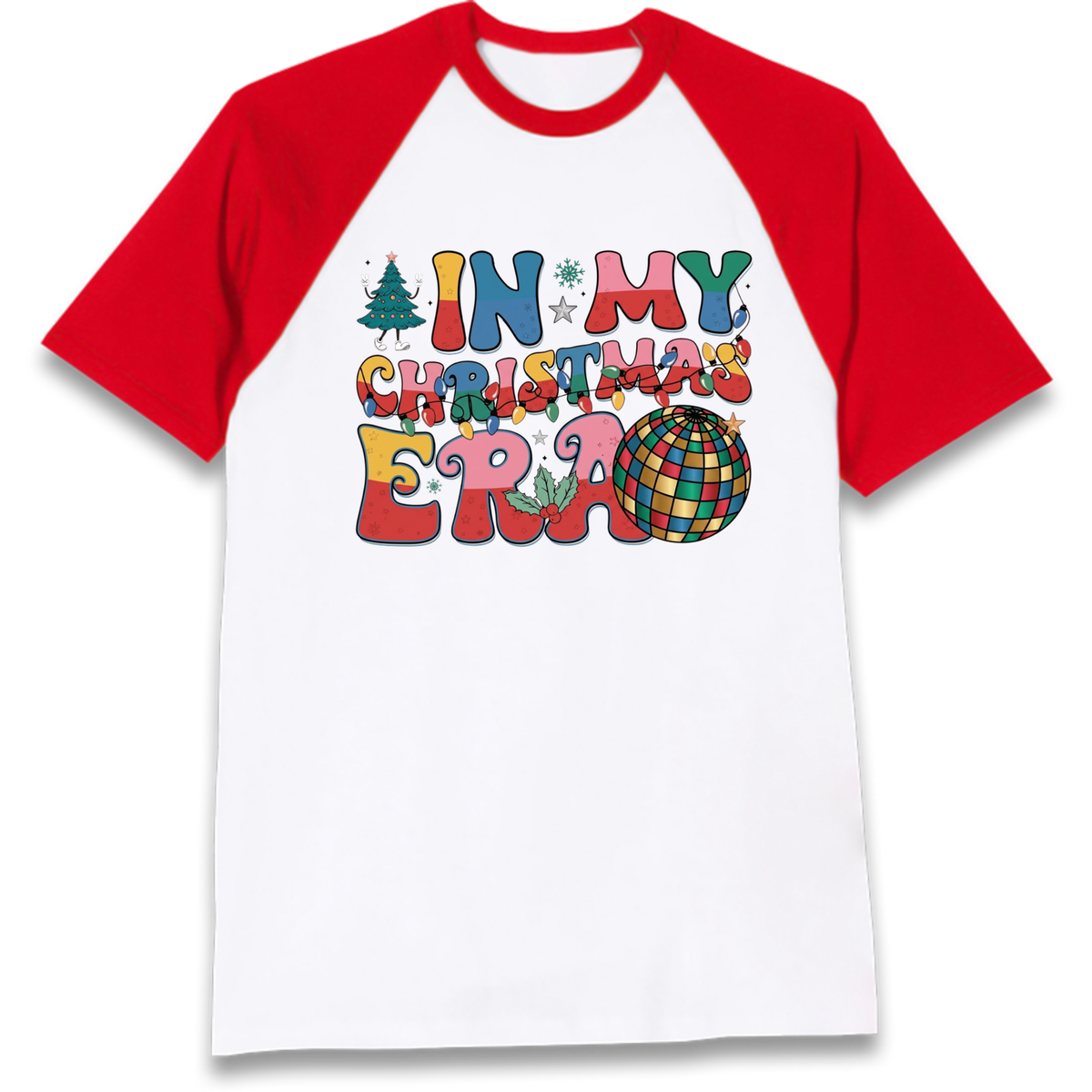 In My Christmas Era Raglan T-Shirt