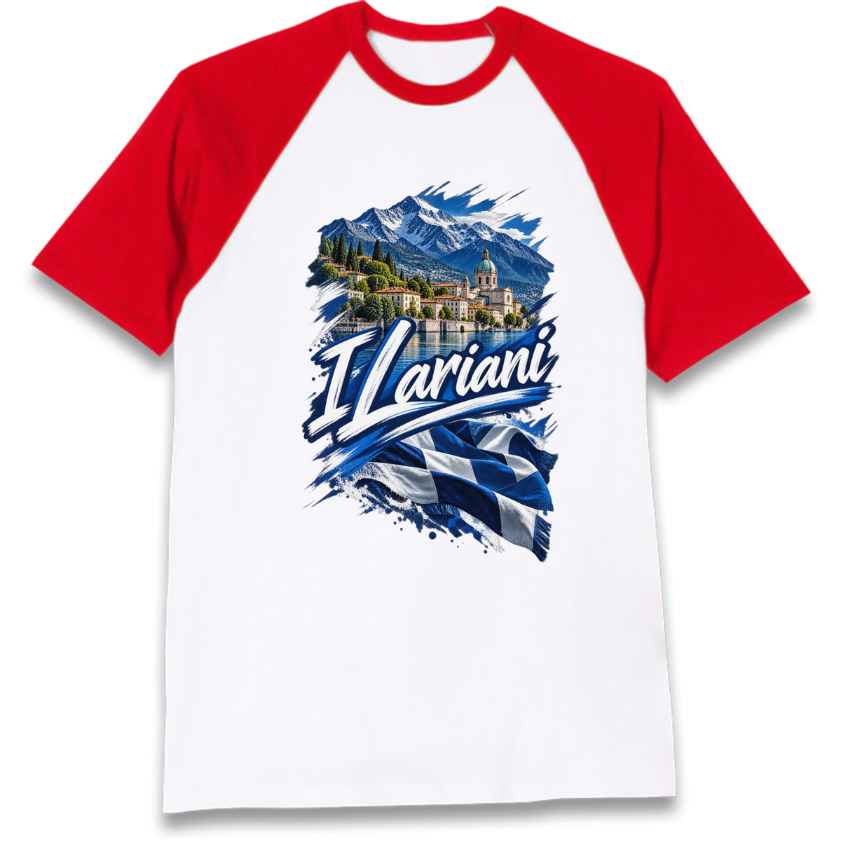 Como Football Raglan T-Shirt