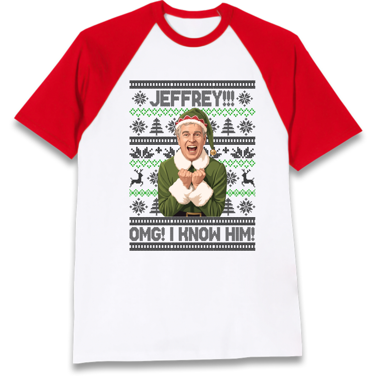 Jeffery Epstein Raglan T-Shirt