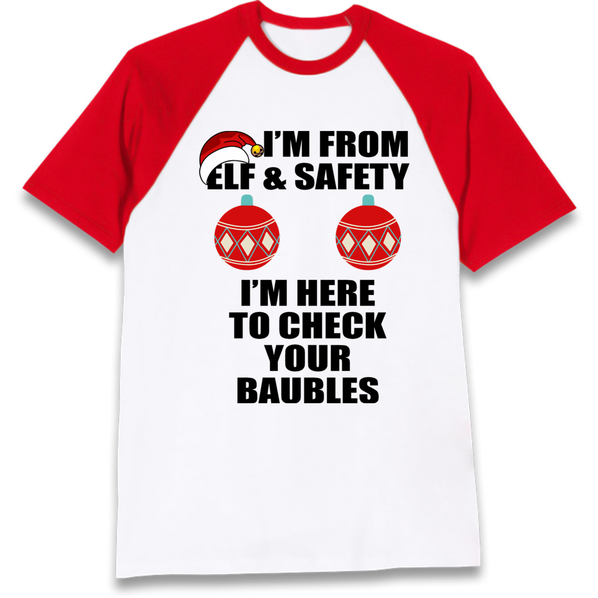 Christmas jumper Raglan T-Shirt