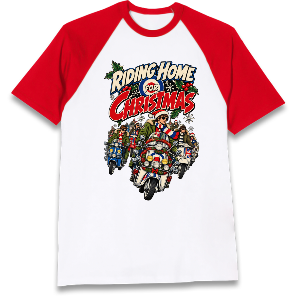 MOD Christmas Raglan T-Shirt