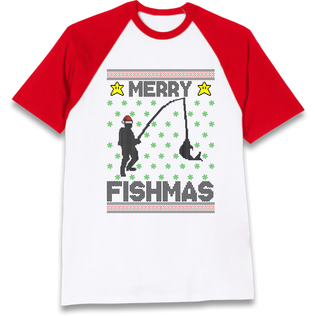 Christmas jumper Raglan T-Shirt