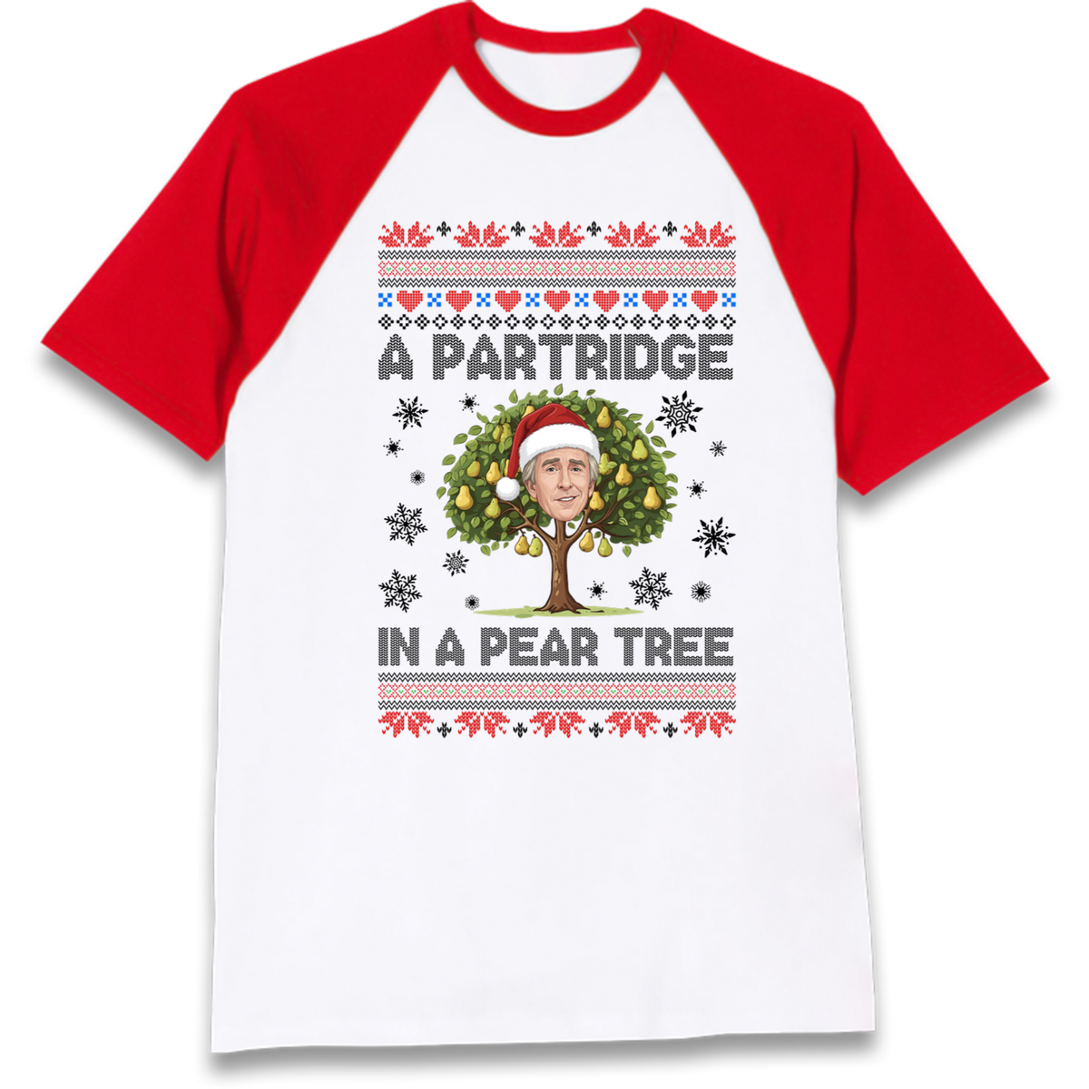 Christmas jumper Raglan T-Shirt
