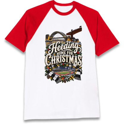 Gateshead Christmas Raglan T-Shirt