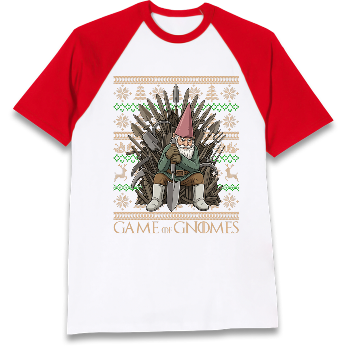 Christmas jumper Raglan T-Shirt