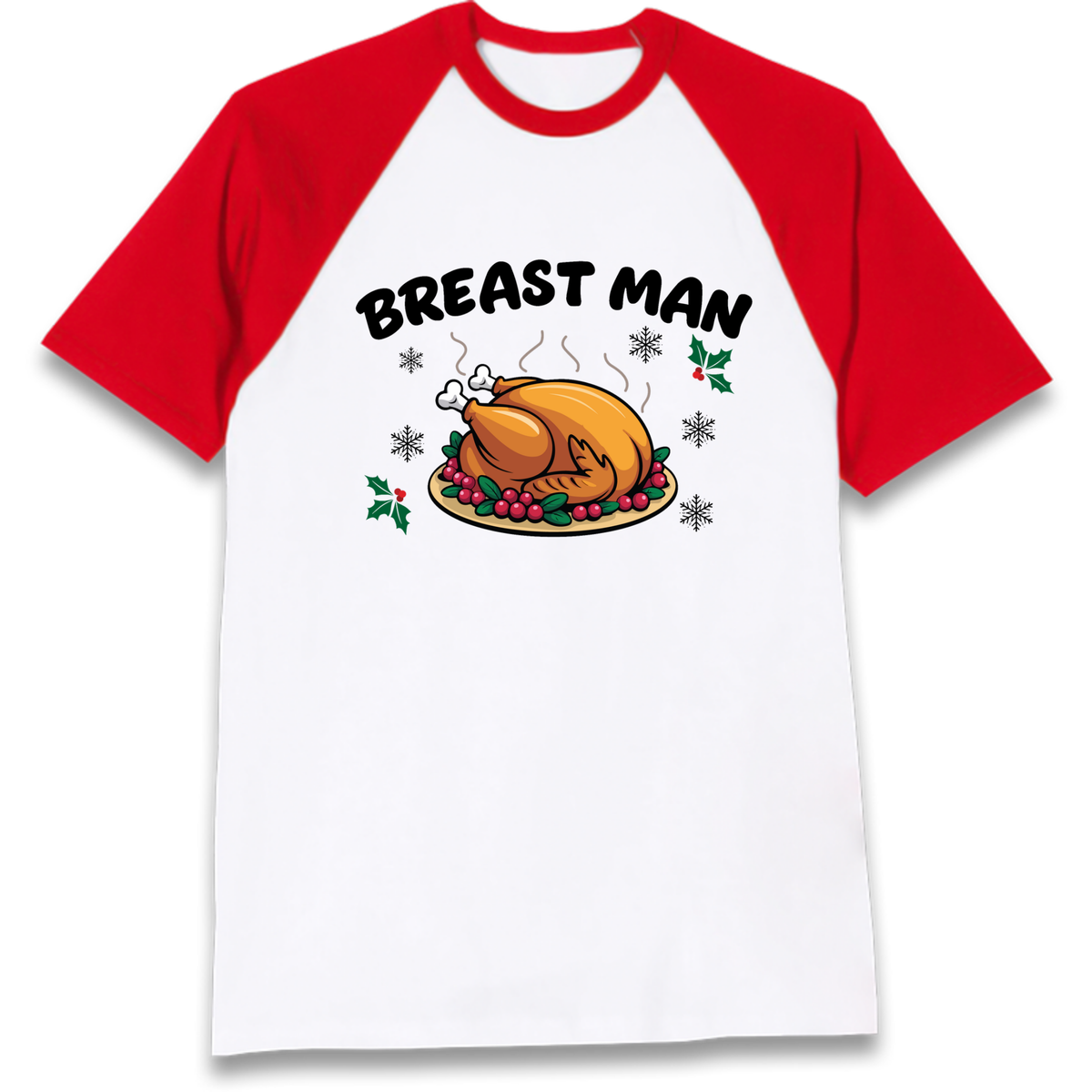 cheeky festive top Raglan T-Shirt