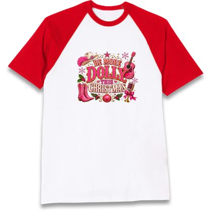 Dolly Parton Christmas Raglan T-Shirt
