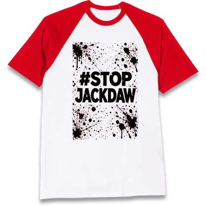 Stop Jackdaw Raglan T-Shirt