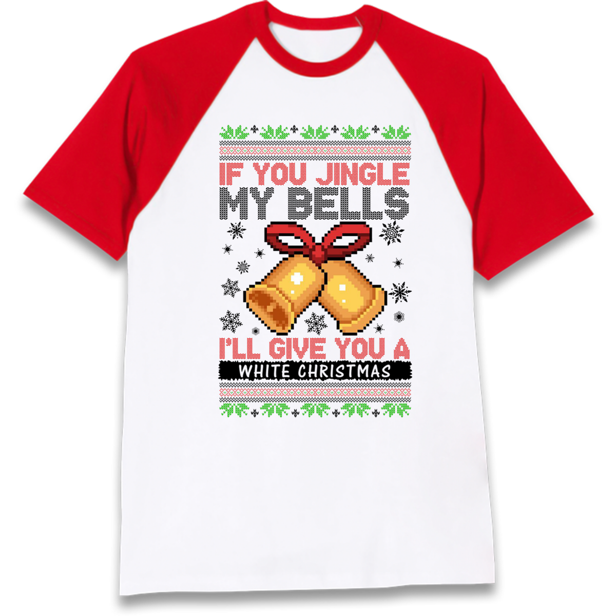 Bell Slogan Clothing Raglan T-Shirt