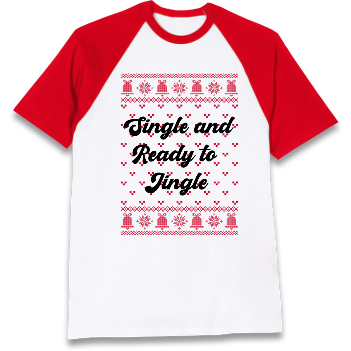 Adult Xmas Tee Raglan T-Shirt