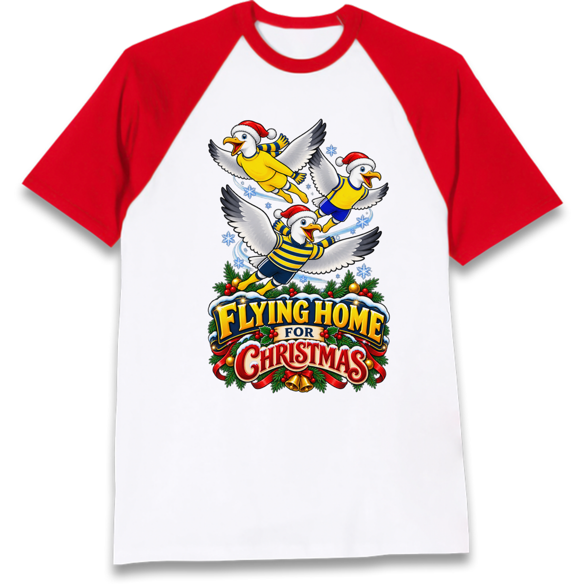 Torquay United Christmas Raglan T-Shirt
