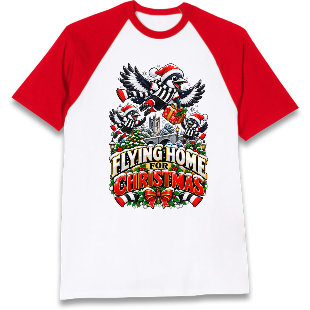Maidenhead Christmas Raglan T-Shirt