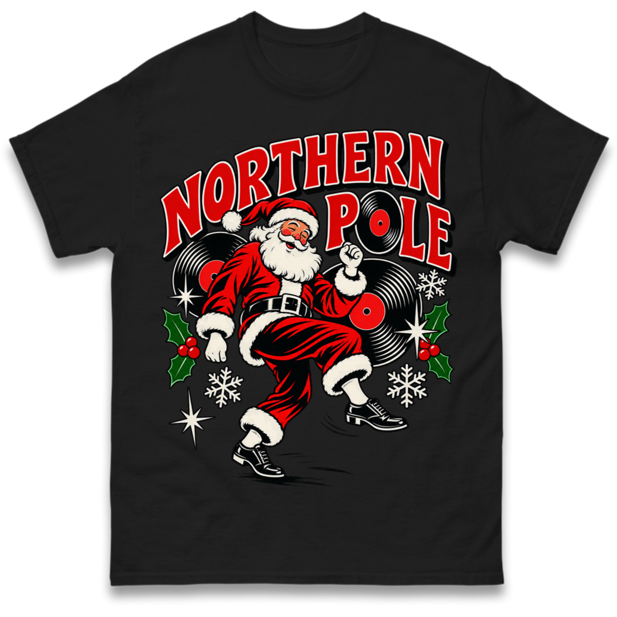 Northern Soul Christmas T-Shirt